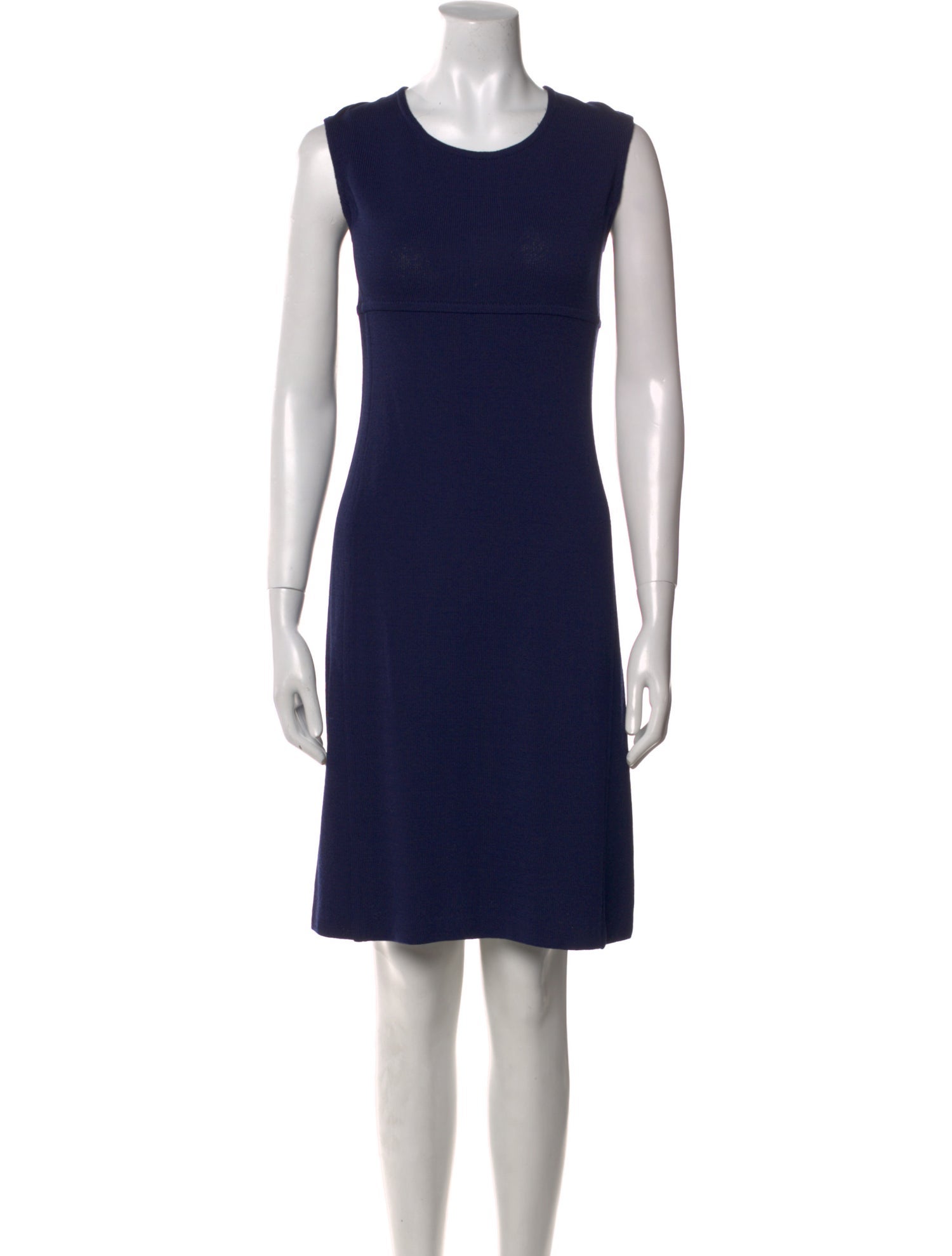 St. John Collection Wool Knee-Length Dress