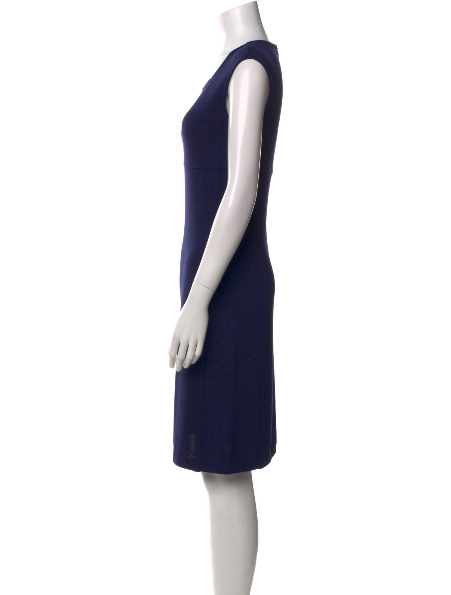 St. John Collection Wool Knee-Length Dress