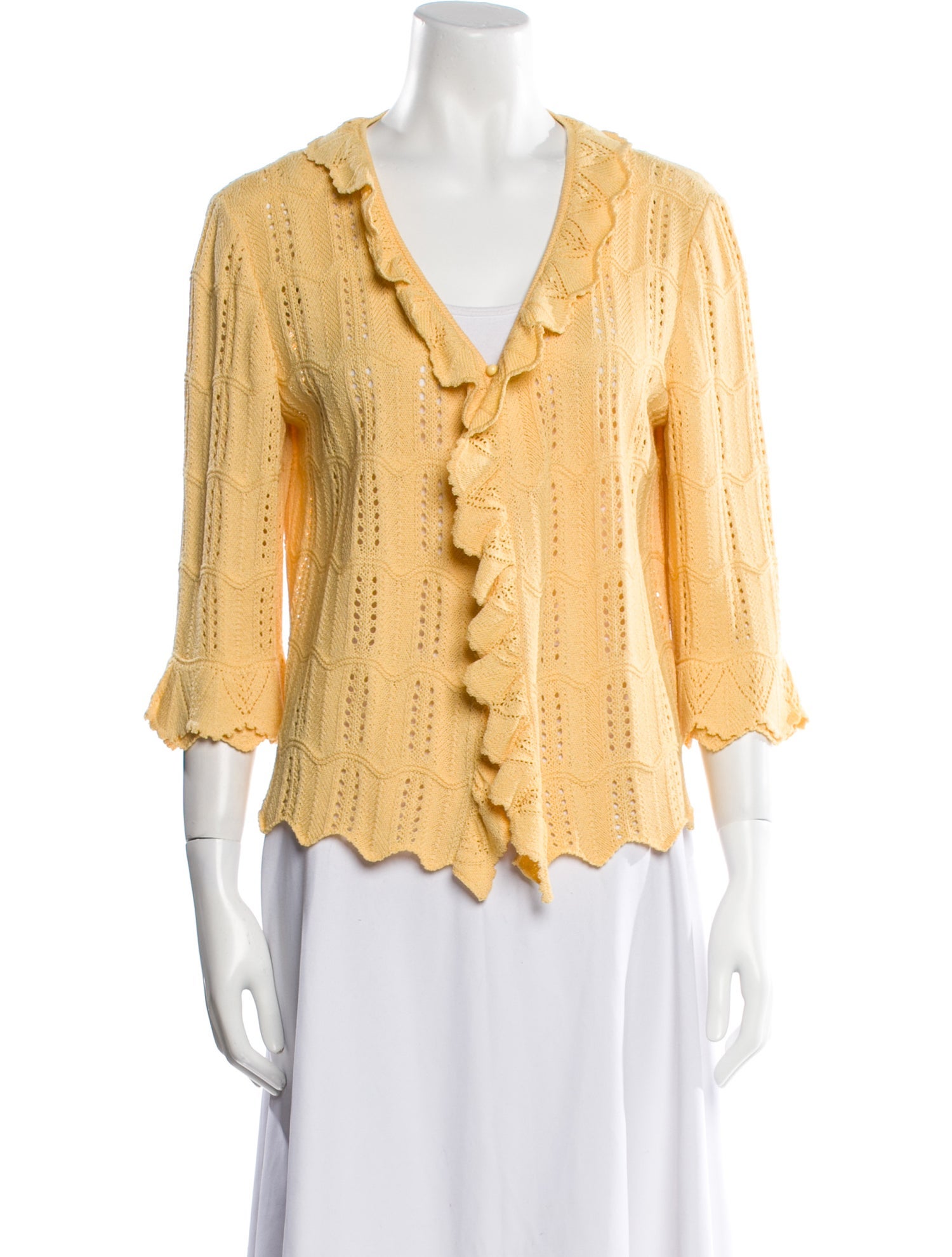 St. John Collection V-Neck Sweater