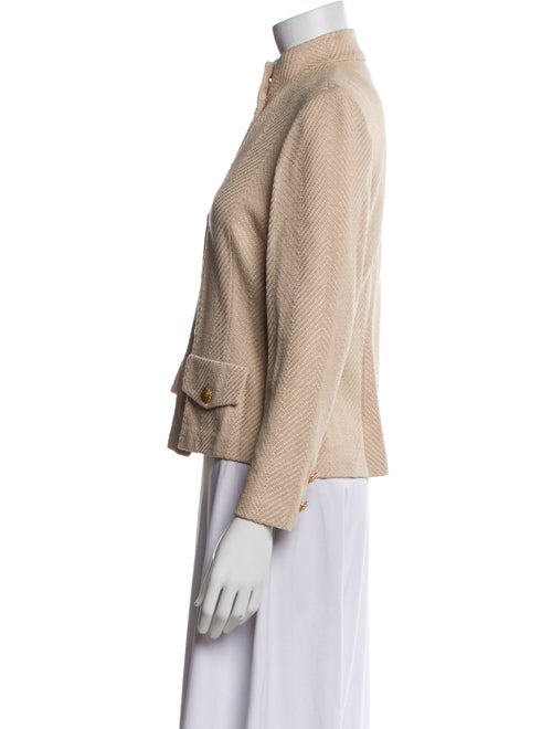 St. John Collection Tweed Pattern Evening Jacket