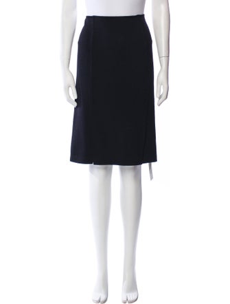 St. John Collection Wool Knee-Length Skirt
