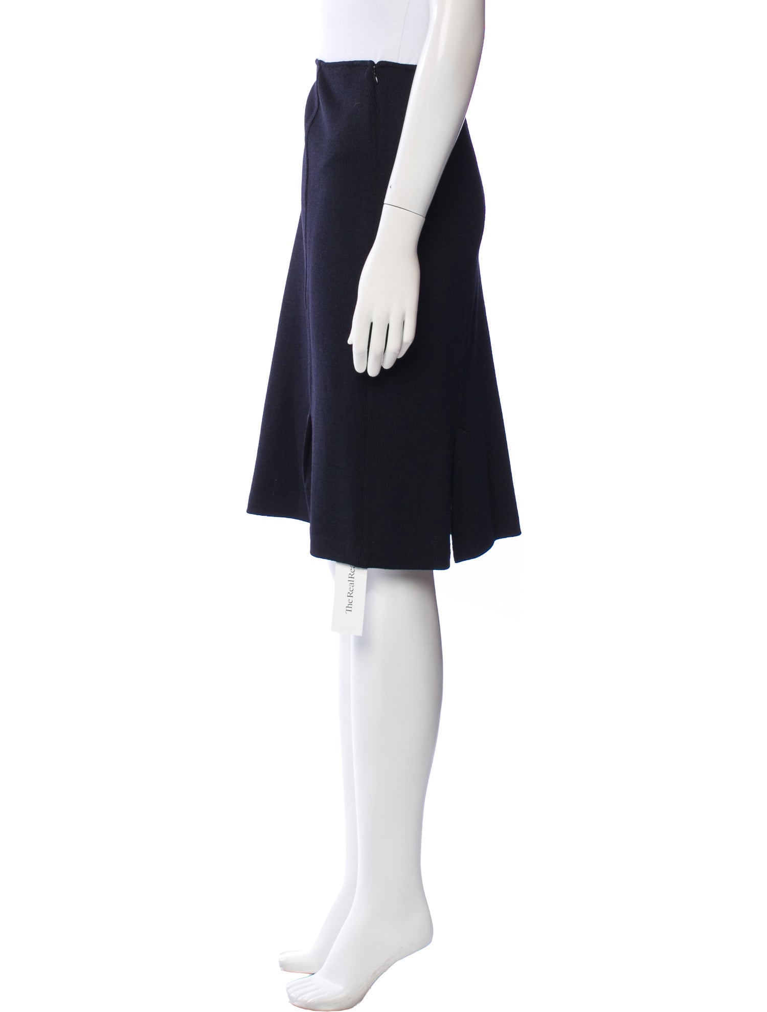 St. John Collection Wool Knee-Length Skirt