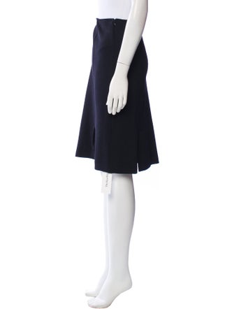 St. John Collection Wool Knee-Length Skirt