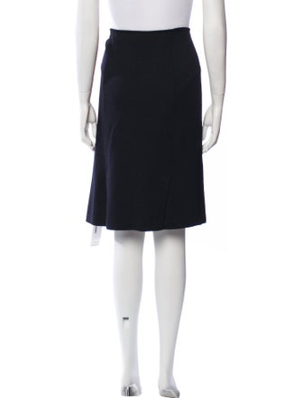 St. John Collection Wool Knee-Length Skirt
