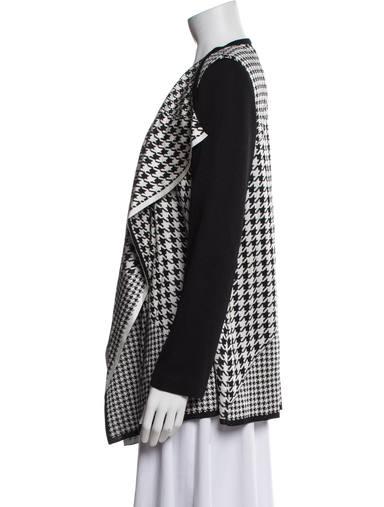 St. John Collection Houndstooth Print Blazer