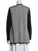 St. John Collection Houndstooth Print Blazer