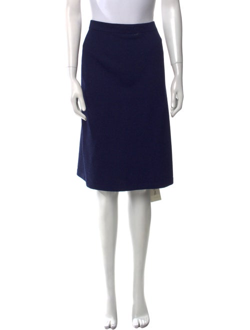 St. John Collection Wool Knee-Length Skirt