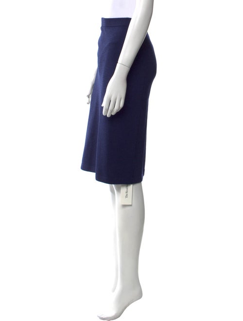 St. John Collection Wool Knee-Length Skirt