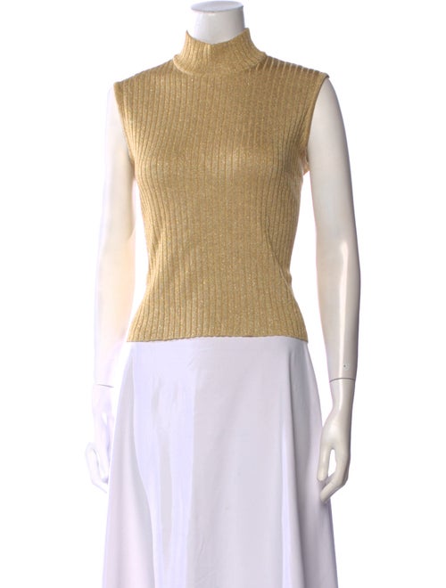 St. John Collection Mock Neck Sweater