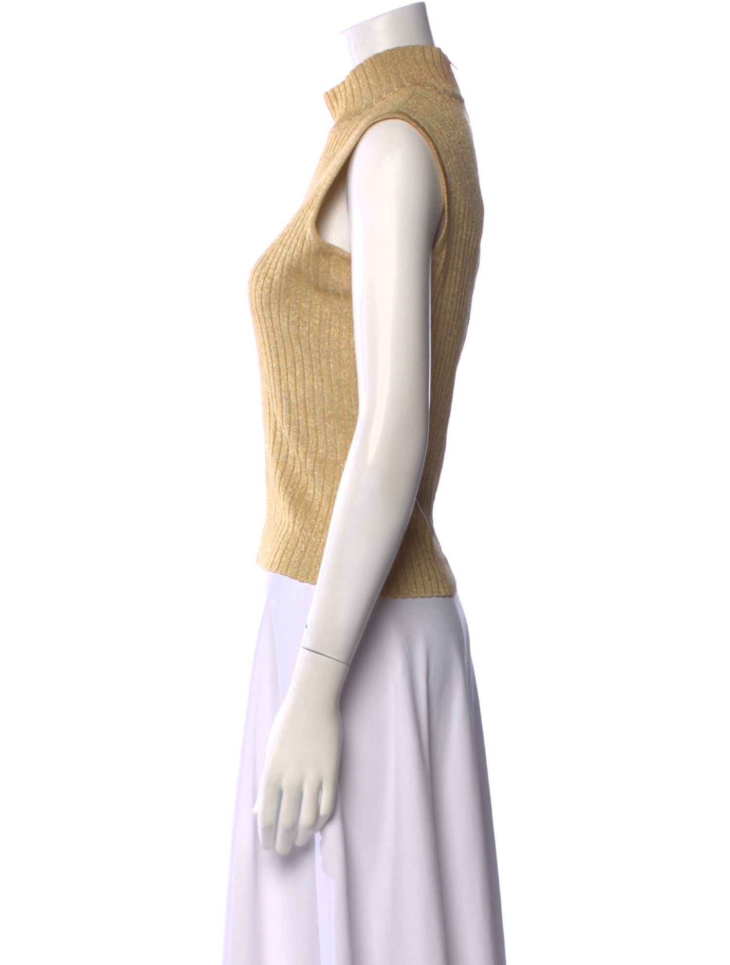 St. John Collection Mock Neck Sweater