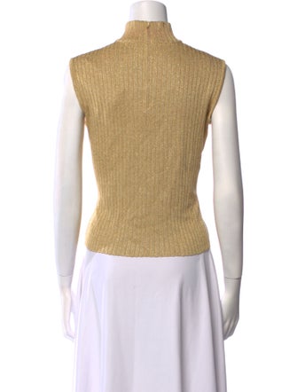 St. John Collection Mock Neck Sweater
