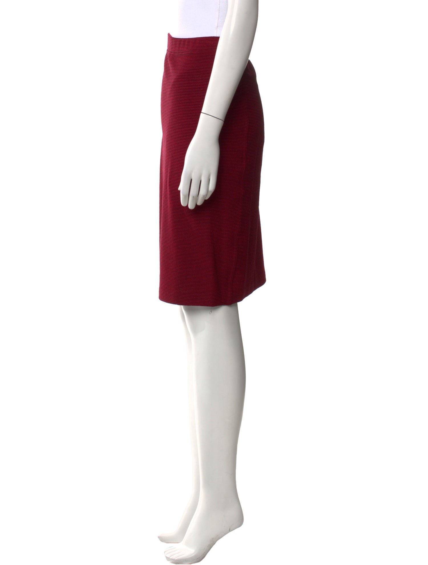 St. John Collection Wool Knee-Length Skirt
