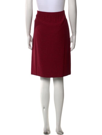 St. John Collection Wool Knee-Length Skirt