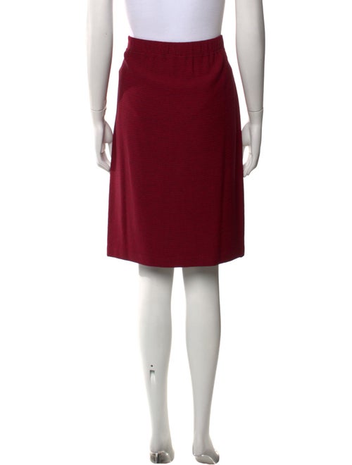 St. John Collection Wool Knee-Length Skirt