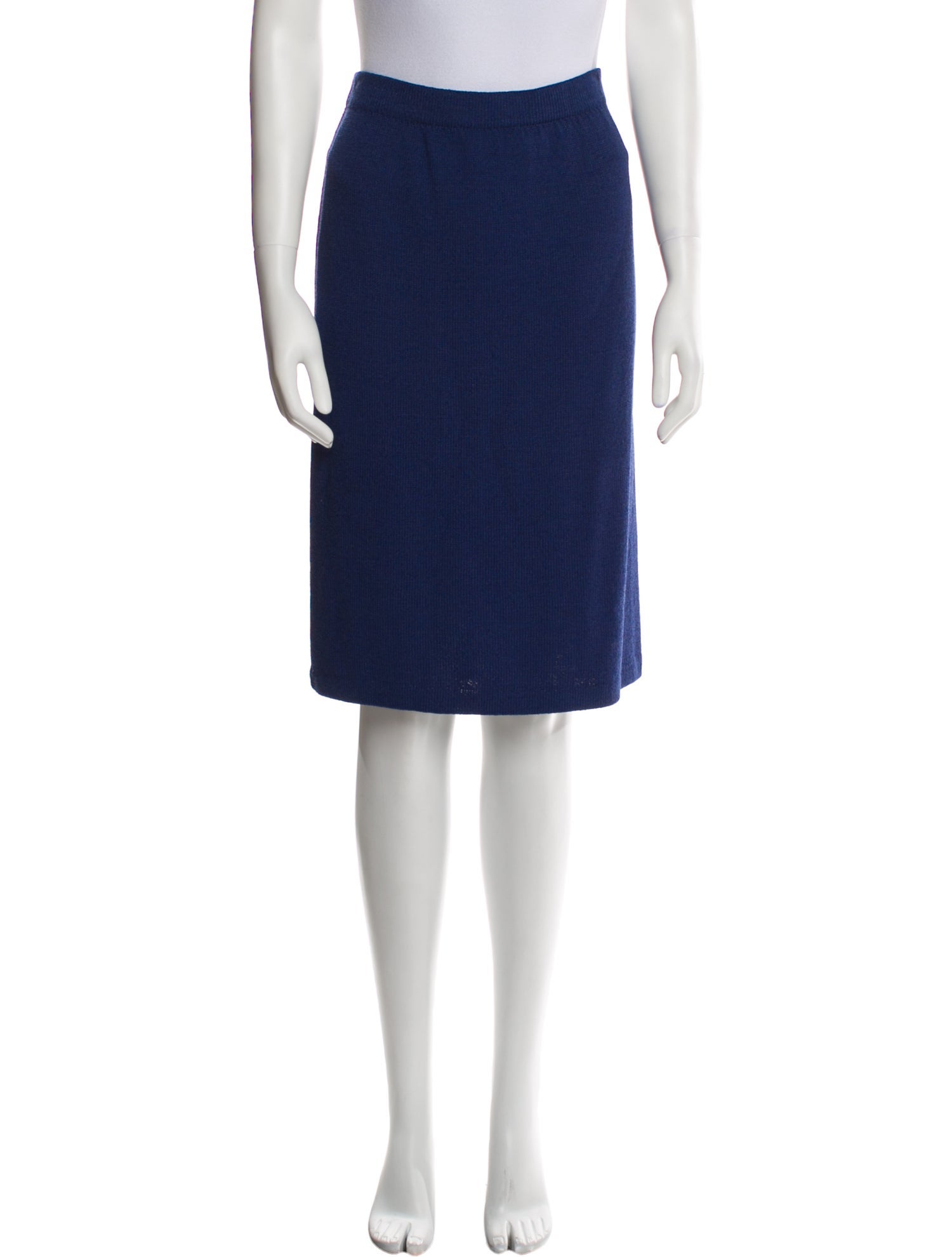 St. John Collection Wool Knee-Length Skirt