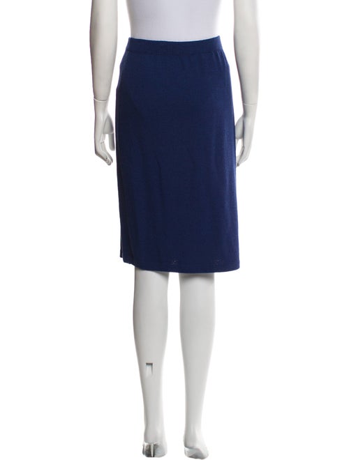 St. John Collection Wool Knee-Length Skirt