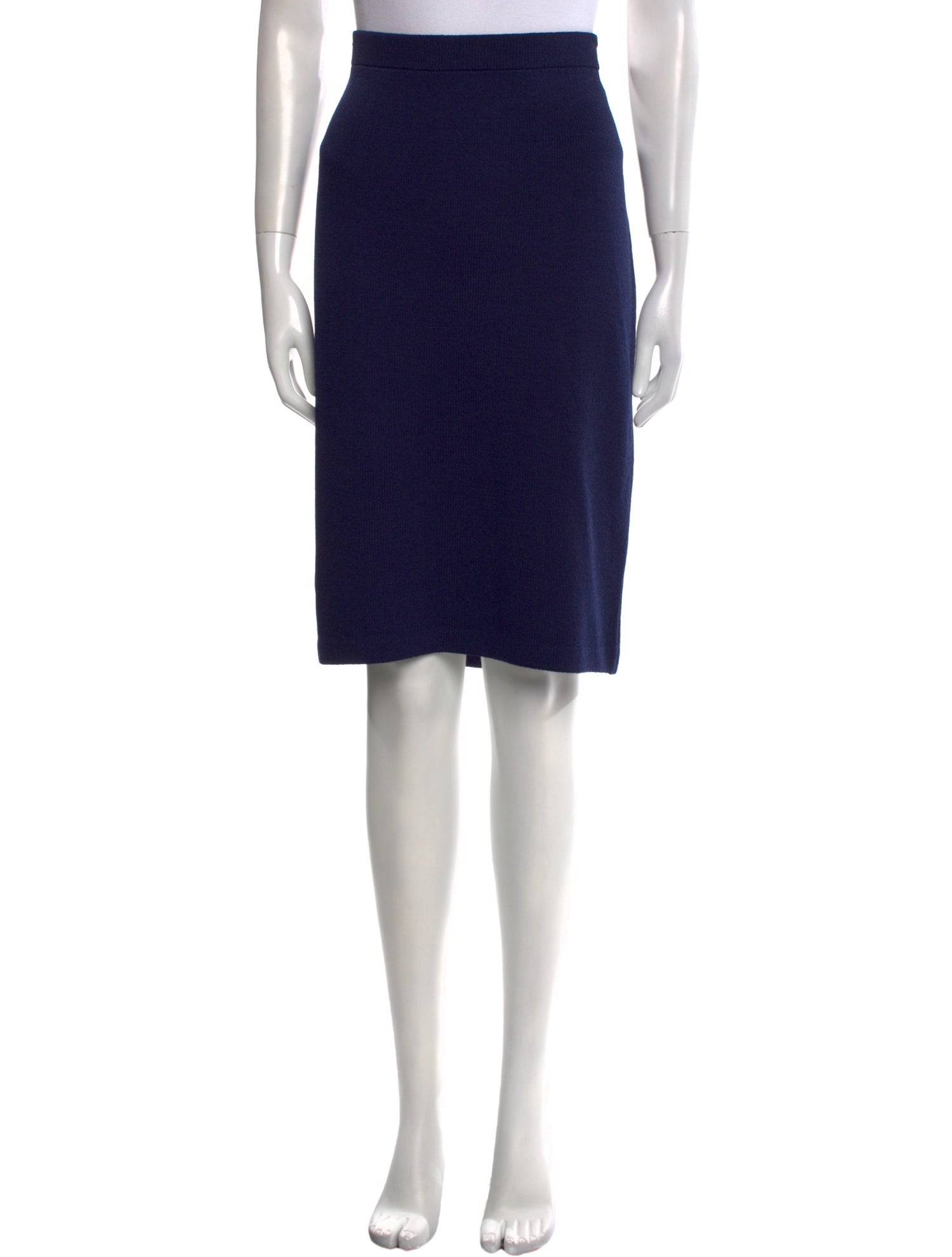 St. John Collection Wool Knee-Length Skirt