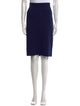 St. John Collection Wool Knee-Length Skirt