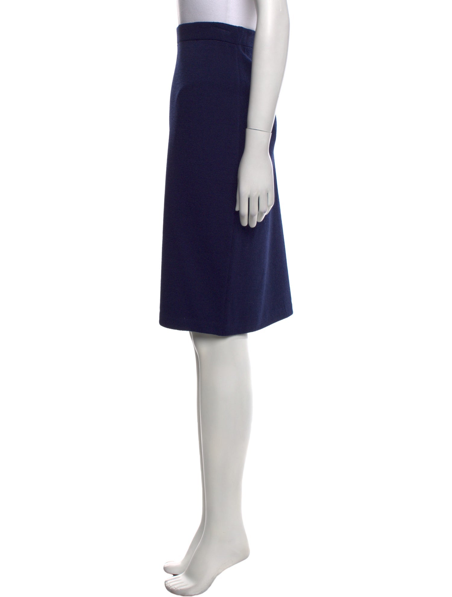 St. John Collection Wool Knee-Length Skirt