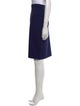 St. John Collection Wool Knee-Length Skirt