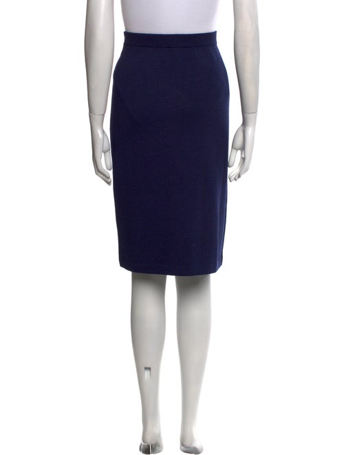 St. John Collection Wool Knee-Length Skirt