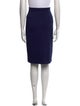 St. John Collection Wool Knee-Length Skirt