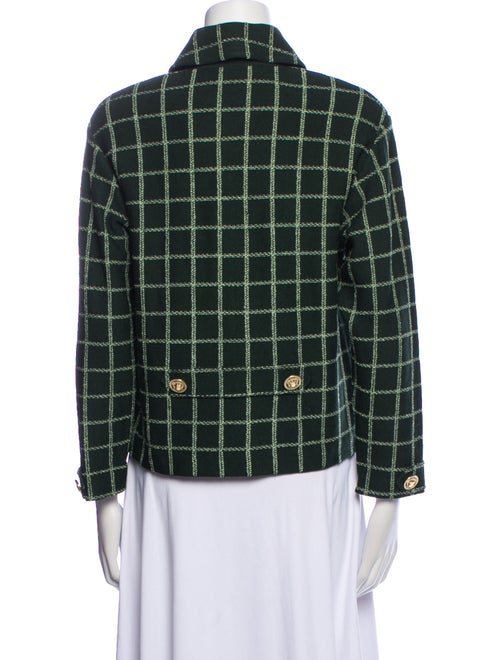 St. John Collection by Marie Gray Plaid Print Blazer