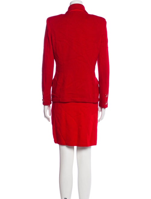 St. John Collection Wool Skirt Set