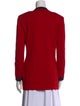 St. John Collection Wool V-Neck Sweater