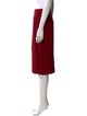 St. John Collection Crochet Knee-Length Skirt