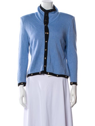 St. John Collection Mock Neck Sweater