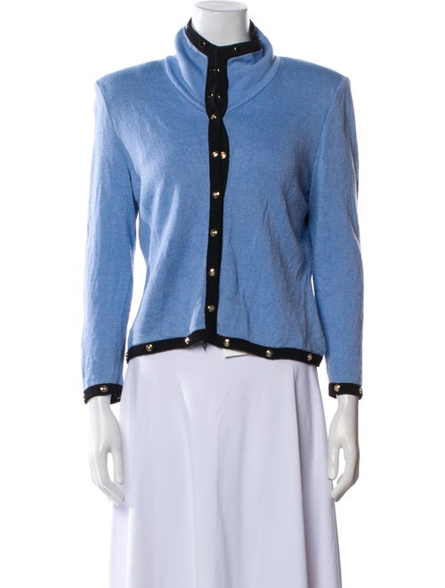 St. John Collection Mock Neck Sweater