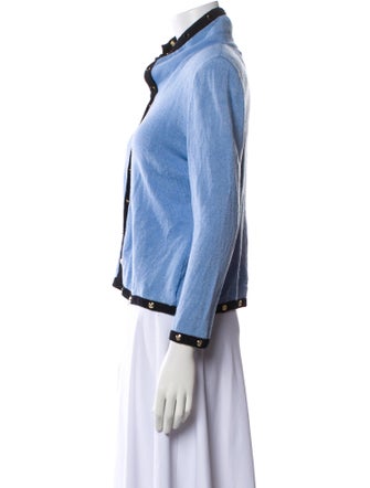 St. John Collection Mock Neck Sweater