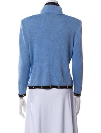 St. John Collection Mock Neck Sweater