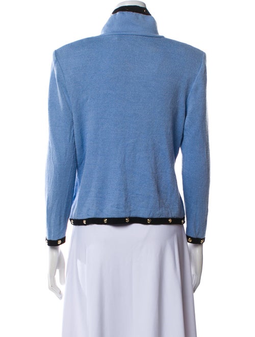 St. John Collection Mock Neck Sweater