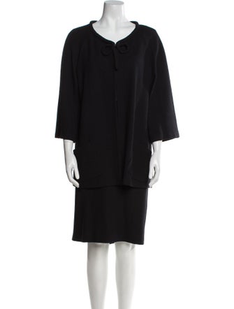 St. John Collection Printed Skirt Set