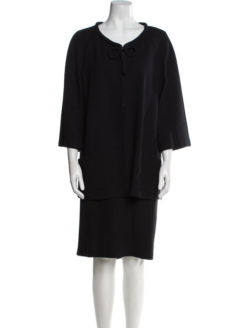 St. John Collection Printed Skirt Set