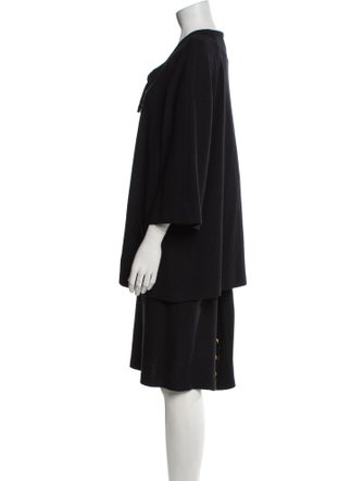 St. John Collection Printed Skirt Set