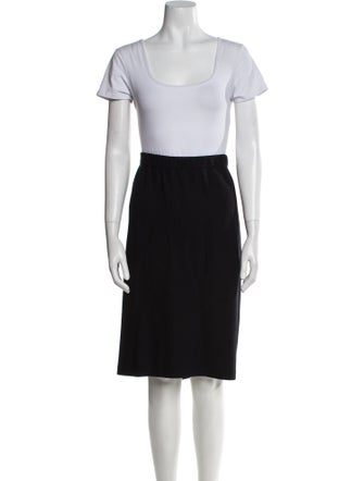 St. John Collection Printed Skirt Set