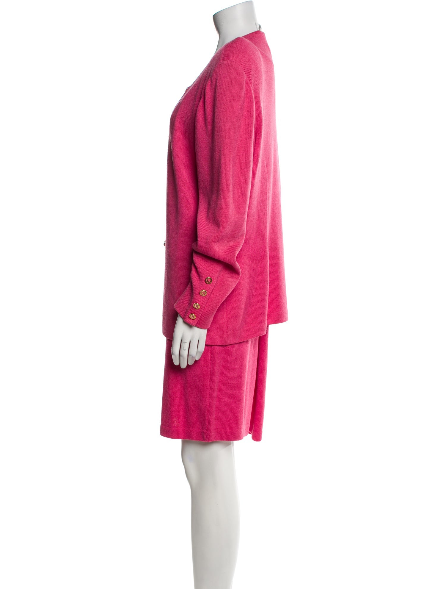 St. John Collection Printed Skirt Set