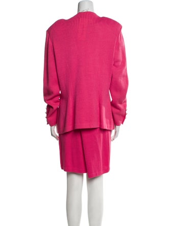 St. John Collection Printed Skirt Set