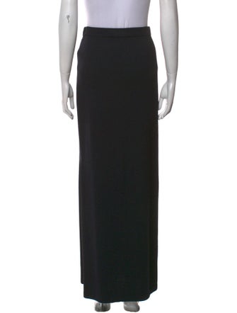 St. John Collection Wool Long Skirt