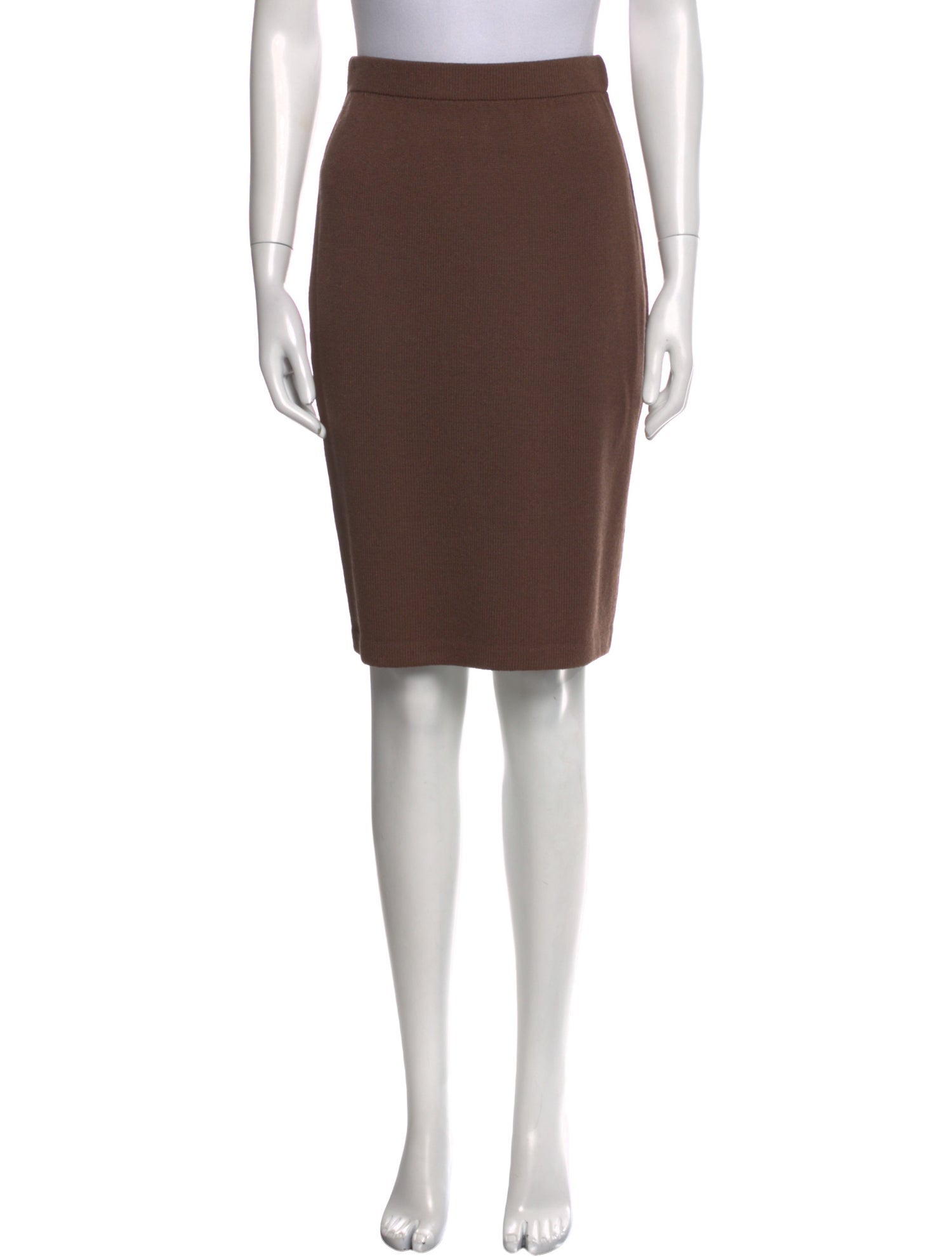 St. John Collection Wool Knee-Length Skirt