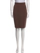 St. John Collection Wool Knee-Length Skirt