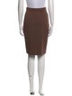 St. John Collection Wool Knee-Length Skirt