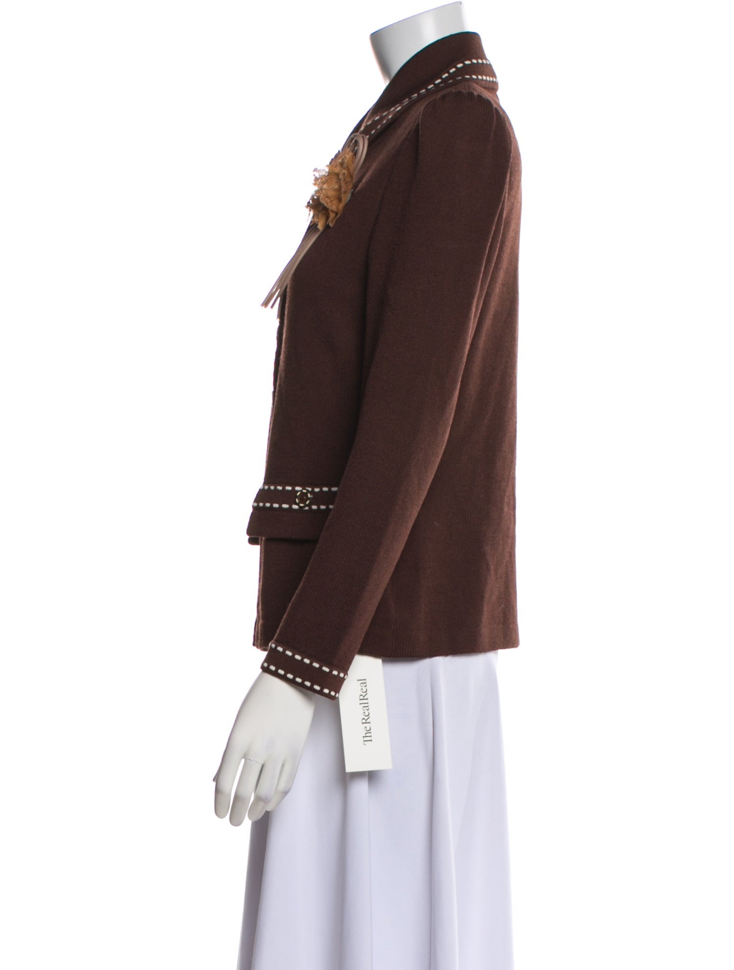 St. John Collection Floral Print Evening Jacket