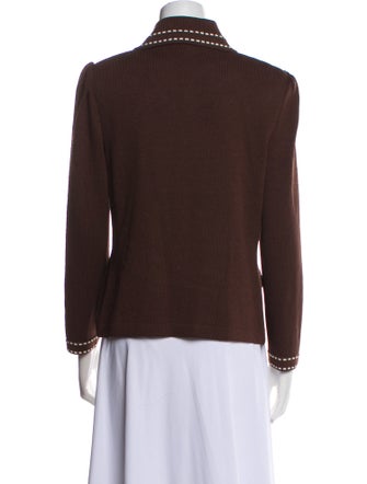 St. John Collection Floral Print Evening Jacket