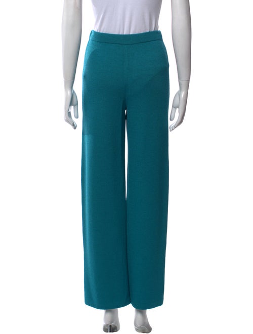 St. John Collection Wool Wide Leg Pants