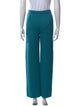 St. John Collection Wool Wide Leg Pants