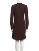 St. John Collection Wool Knee-Length Dress
